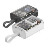 Power Bank Mpk-10k 10000mah 22.5w Blanco Mars Gaming
